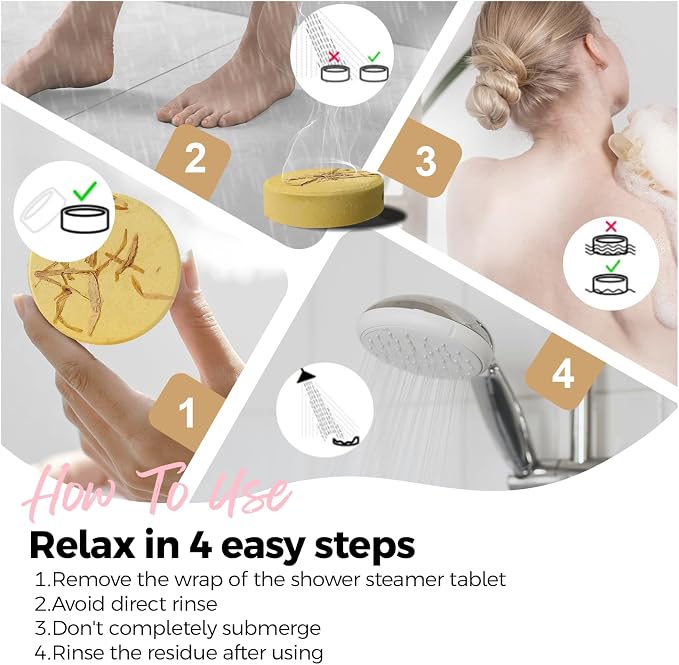 SWCANDY Shower Steamers Aromatherapy Teen Girl Gifts Trendy Stuff Travel - Image 6
