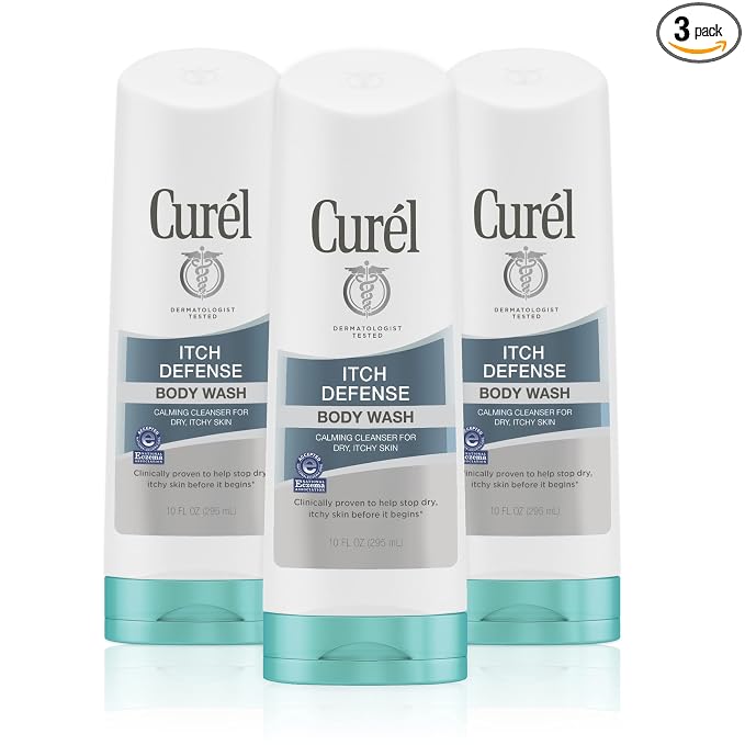 Curel Itch Defense Calming Daily Cleanser, Body Wash, Soap-free Formula by Cur%C3%A9lSkincare