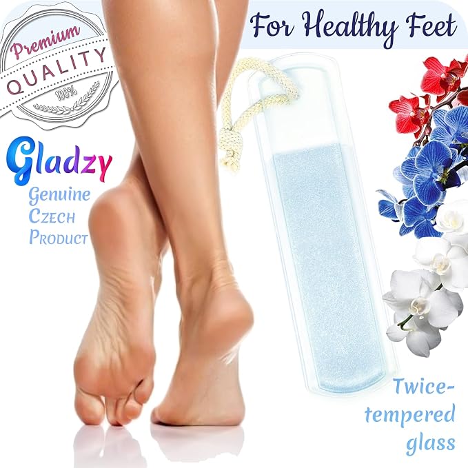 Genuine Czech Glass Foot File - Image 4