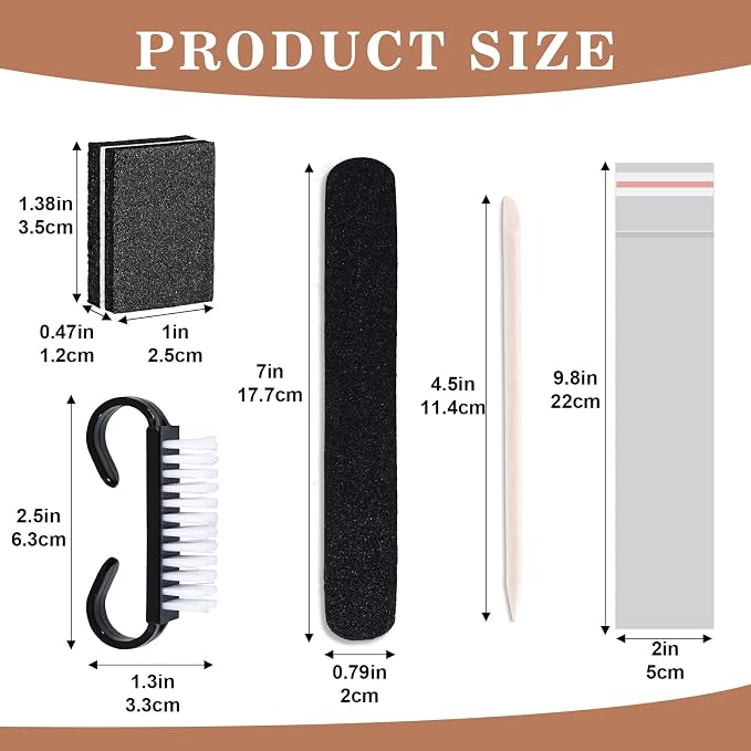 50 Sets Disposable Manicure Kit Basics 4 Piece Nail Kit - Image 5