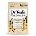 Dr Teal's Epsom Salt Magnesium Soak, Limited Edition Cozy Vanilla Season by DrTeals