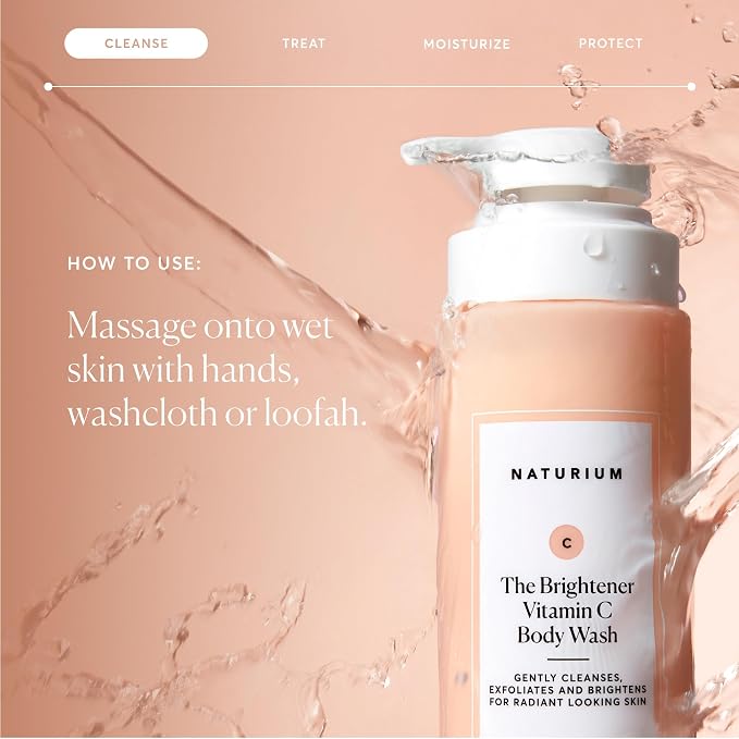 Naturium The Brightener Vitamin C Body Wash, Gentle Cleanser - Image 6