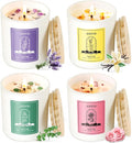 AOOVOO Rose/Vanilla/Eucalyptus/Lavender Scented Candles by AOOVOO