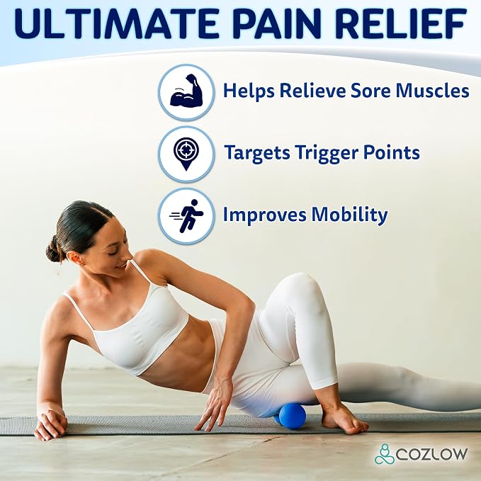 COZLOW Double Lacrosse Silicone Massage Ball - Image 2