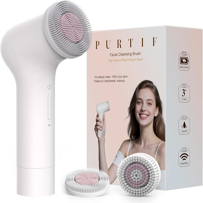 Electric Facial Cleansing Brush by PURTIF