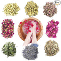 Ouliget Dried Flowers Pedicure Foot Soak Kit, 8 Bags Set by OULIGET