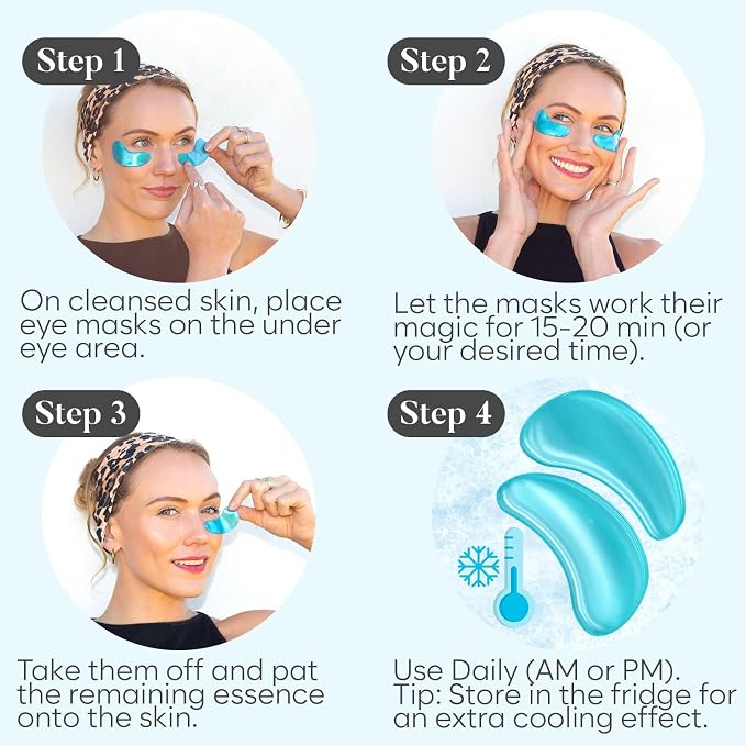 AURAE Hyaluronic Acid Under Eye Patches - Image 6