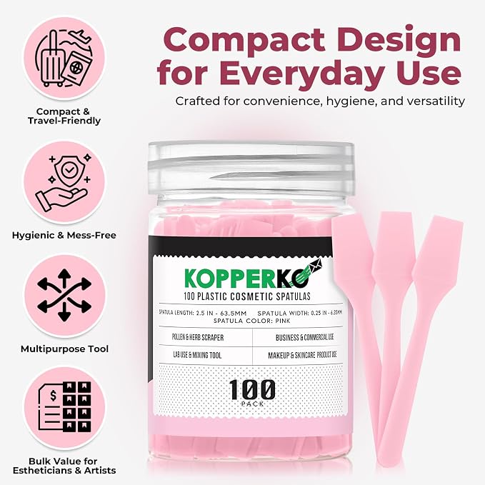 Kopperko Cosmetic Spatulas - Image 2