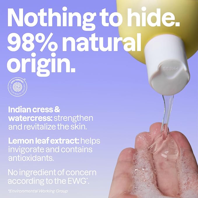 ATTITUDE Body Wash, EWG Verified Shower Gel, Dermatologically Tested, Plant and - Image 4