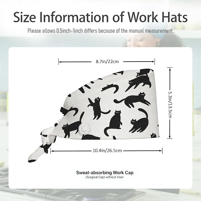 2 Pcs Working Cap with Sweatband - Image 4