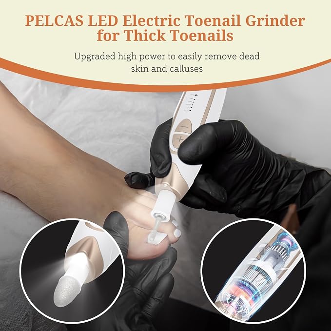 PELCAS Electric Toenail Grinder - Image 5