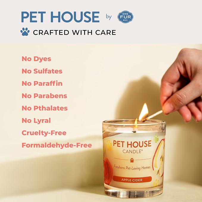 Pet House Candles, Clean Burning, Long Lasting Candles - Image 7