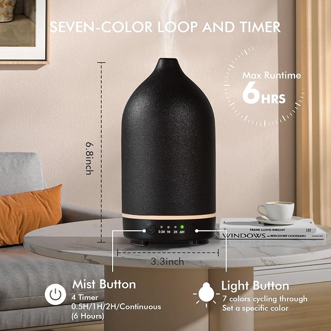 Essential Oil Diffuser Diffuser -Aromatherapy Diffuser - Image 2
