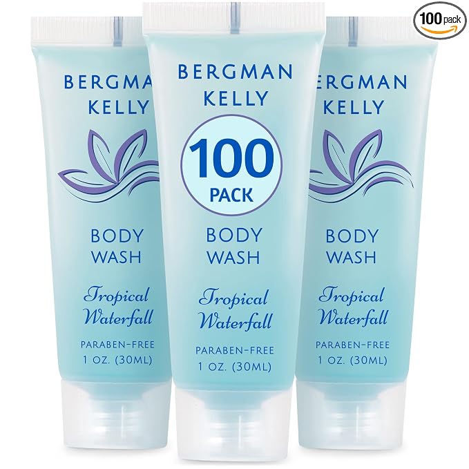 BERGMAN KELLY Travel Size Body Wash, Delight Your Guests by BERGMANKELLY