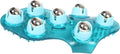 BioSwiss Massage Glove with Steel Roller Balls, Handheld Full Body Massager by Bioswiss