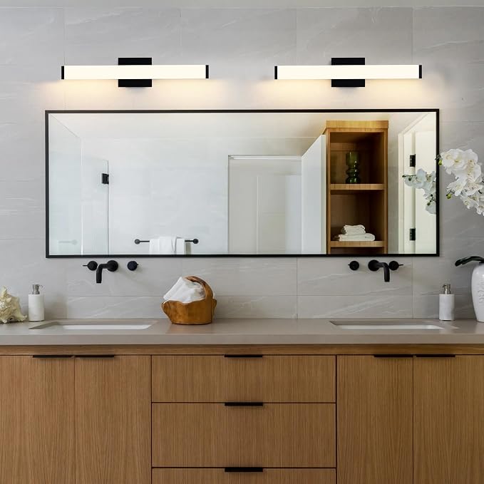 Bathroom Light Fixtures Over Mirror 22IN, 19W 5CCT Dimmable Modern Vanity Lights - Image 4