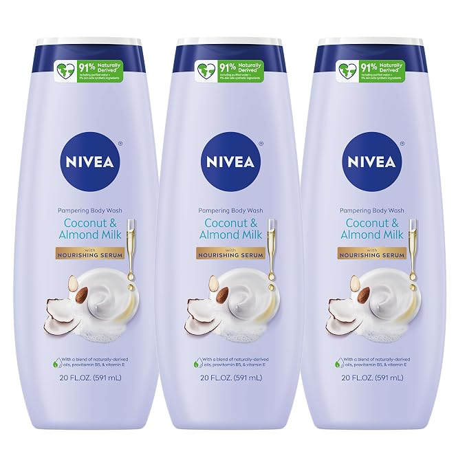 NIVEA Pampering Coconut and Almond Milk Body Wash by Nivea