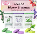 Shower Steamers Aromatherapy 6 Pack by Ceedoo