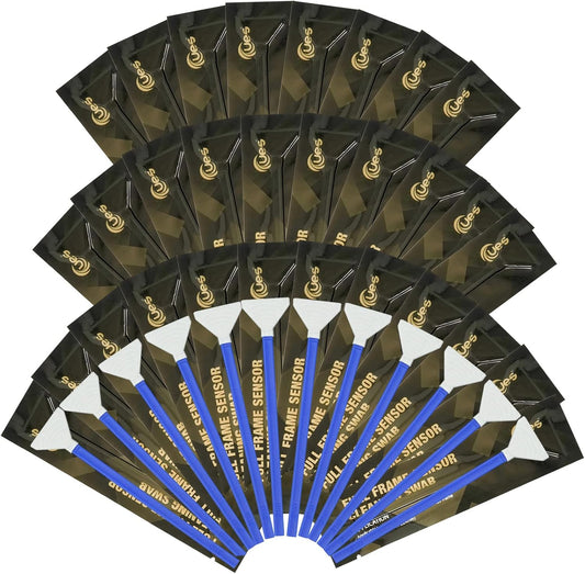 UES FFR-30 DSLR or SLR Digital Camera Sensor Cleaning Swabs for Full-Frame Sensors (30 X 24mm Swabs, NO Liquid Cleaner)