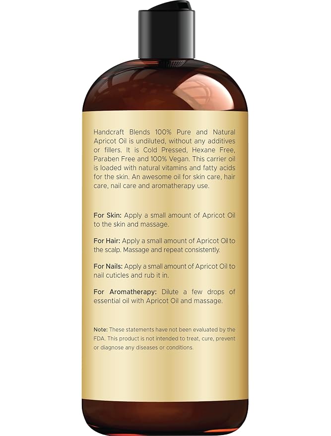 Handcraft Blends Apricot Kernel Oil - Image 2
