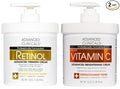 Advanced Clinicals Retinol Body Lotion + Brightening Vitamin C Lotion 2pc by AdvancedClinicals