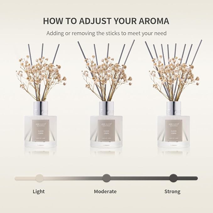 Airkeep Reed Diffuser Set, 3.38 fl oz - Image 7
