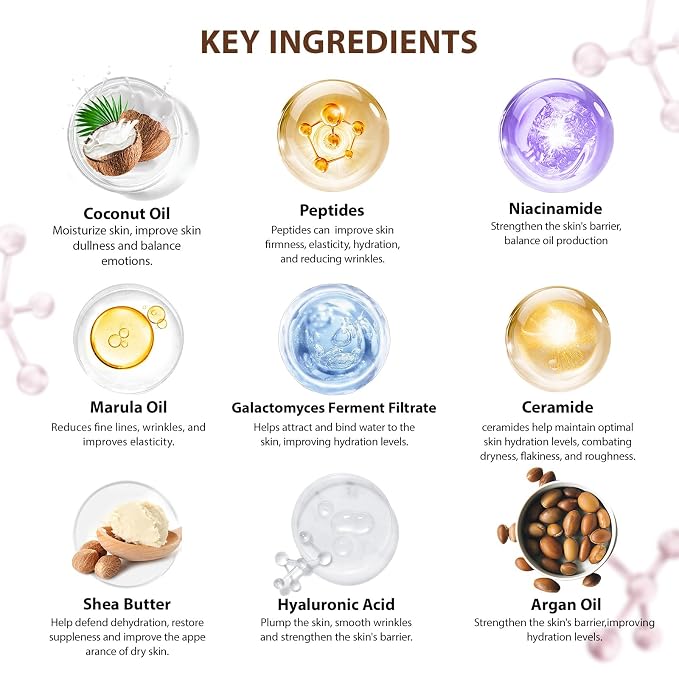 32 Pcs Mother's Day Gift for Mom, Coconut Vanilla Spa Gift Basket Set for Women - Image 9