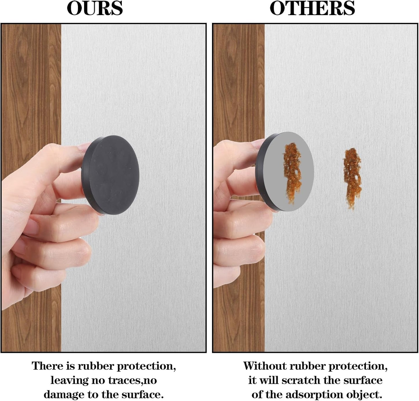 15 Pcs Magnetic Cable Clips Zip Tie Mount Base Black Magnetic Wire Holder Multipurpose Cable Ties Mount Wire Clips Management Base Electrical Cable Ties Supplies for Cable Wire