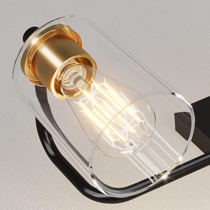 SOLFART Vintage 4 Light Bathroom Vanity Light Bathroom Light Fixtures Over - Image 5