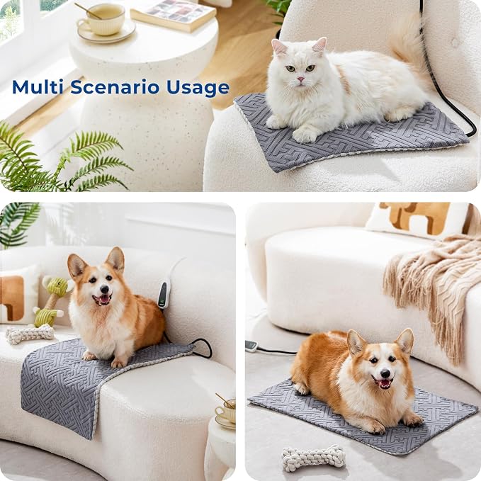 ZOMISIA Large Dog Heating Pad 35x24 Inch - Image 4
