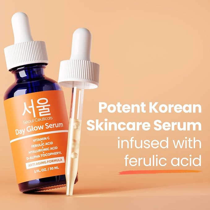 SeoulCeuticals Korean Skin Care 20% Vitamin C Hyaluronic Acid Serum + CE - Image 8