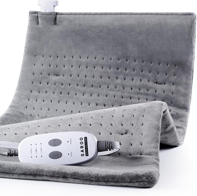 Weighted Massaging Heating Pad, Heating Pads by SAROO