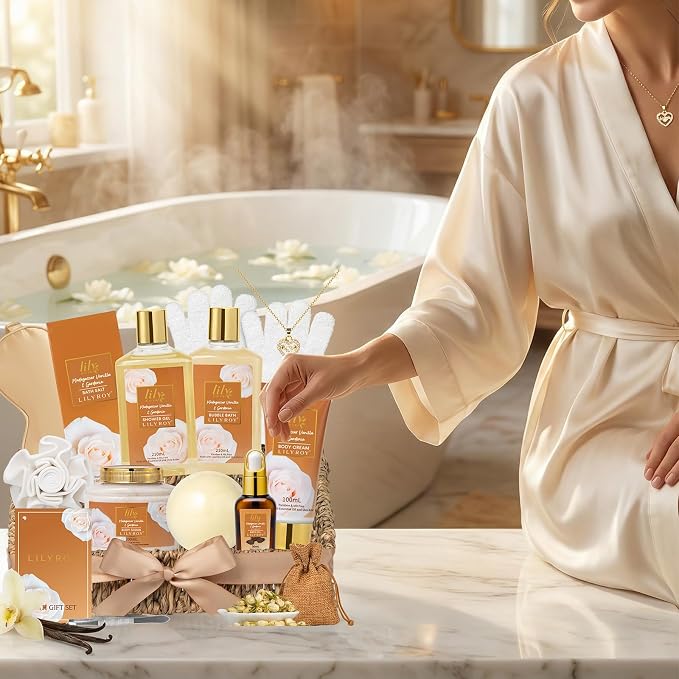 Mothers Day Gift Basket for Mom, Gifts for Women, Spa Gift Basket for Women - Image 7