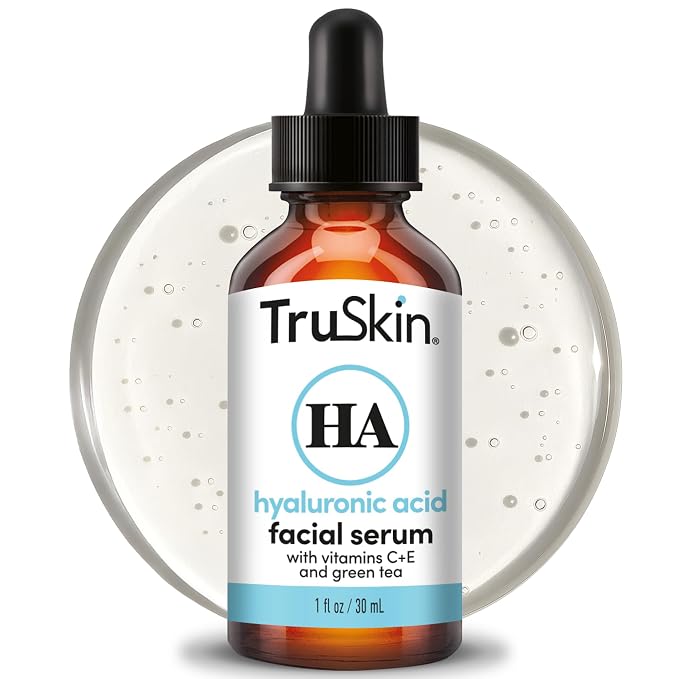 TruSkin Hyaluronic Acid Serum for Face – 7 Ultra-Hydrating Ingredients – by TruSkin