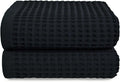 Jacquotha Waffle Bath Towel Set of 2 by Jacquotha
