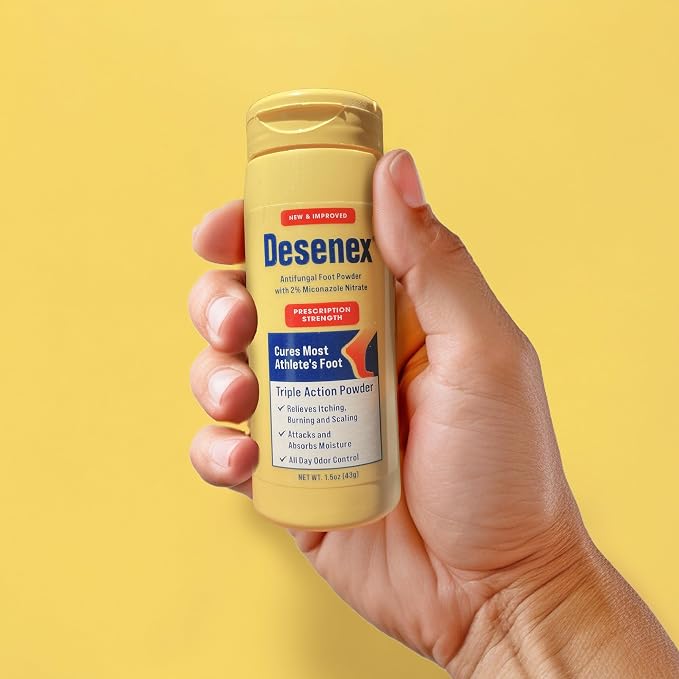 Desenex Anti-Fungal Foot Powder, Cures Most Athlete’s Foot, 2% Miconazole - Image 6