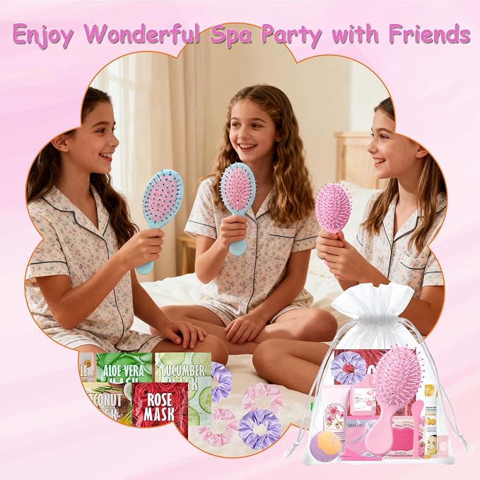 130 PCS Spa Party Supplies for Women, Include Face Masks Skincare, Hand Cream - Image 4