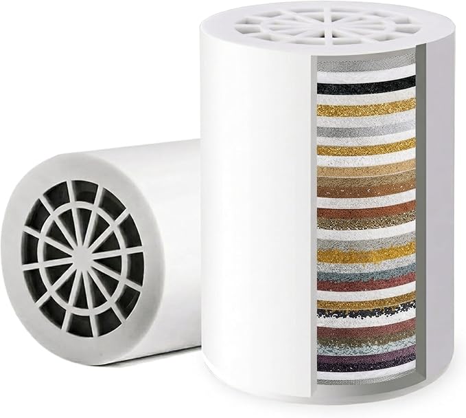 iSpring FSF1 33-Stage Universal Shower Filter Replacement Cartridge, Removes by iSpring