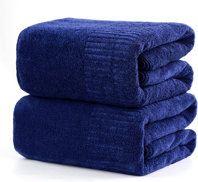 SEISSO Bath Towels 4 Pack Premium Large Towels - Image 4