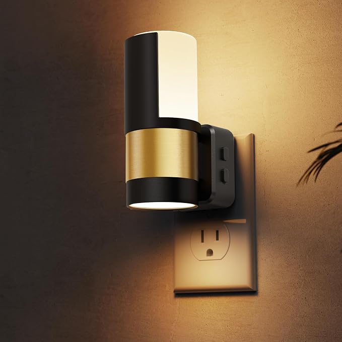 L LOHAS LED Night Lights Plug into Wall, 2 Pack, Plug in Night Light, Soft - Image 8