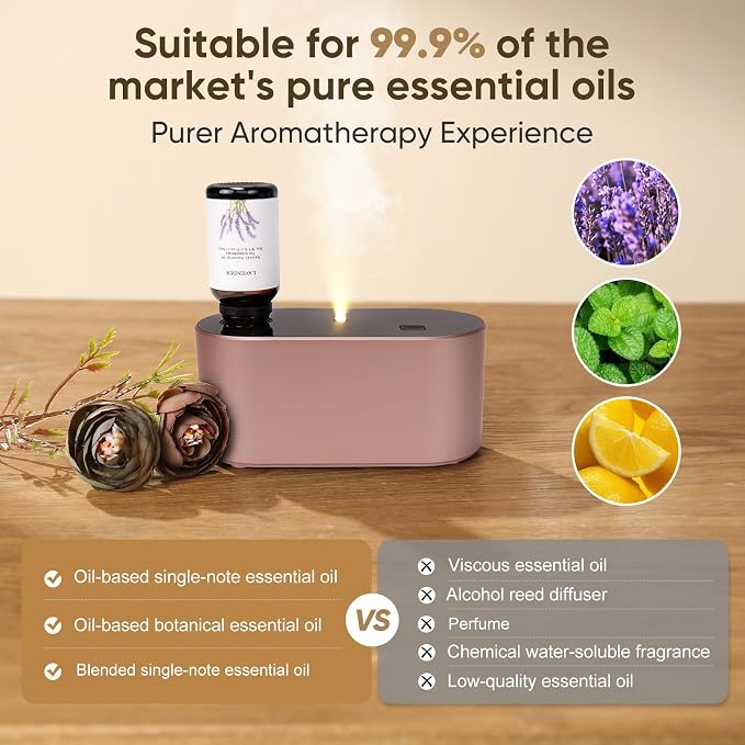 Waterless Diffuser for Home Essential Oil Diffuser, Aromatherapy Diffuser - Image 4