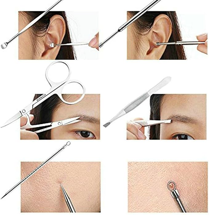 Nail Clippers Set Men Personal Care Tools Accessories Professional Manicure - Image 4