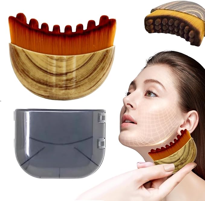 Lymphatic Contour Face Brush，Lymphatic Drainage Brush，Lymphatic Drainage by Unknown