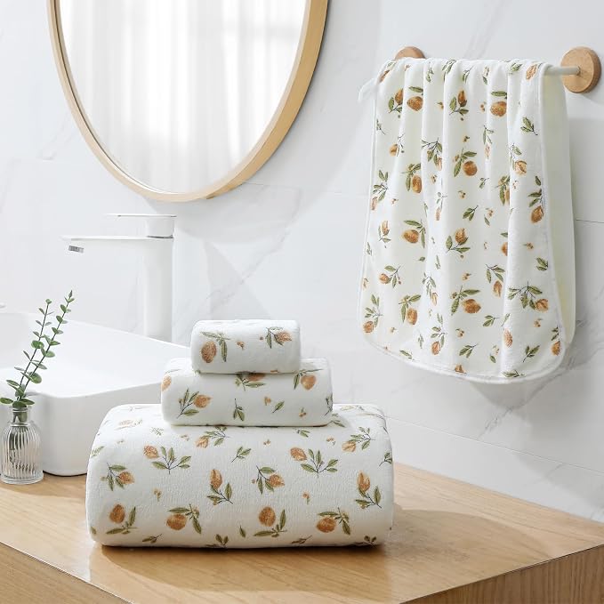 YTYC 29x59 Inch Bath Towels Set of 6 Large, Super Soft Absorbent Lint Free - Image 4