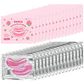 30 Pairs Lip Mask & Eye Mask, Under Eye Patches by BliBling