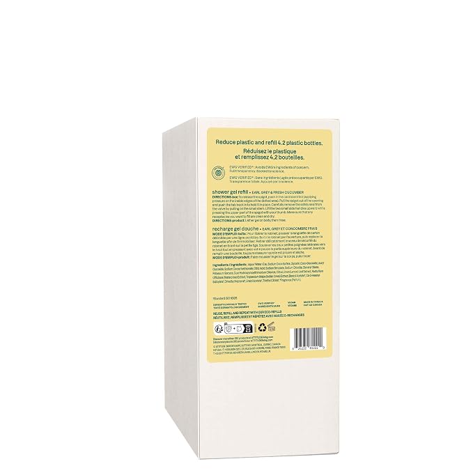 ATTITUDE Body Wash, EWG Verified Shower Gel, Dermatologically Tested, Plant and - Image 8