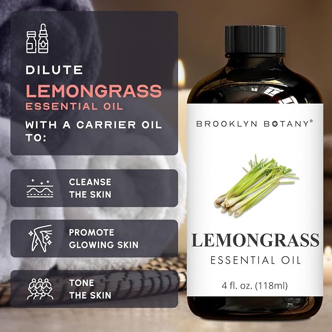 Brooklyn Botany Lemongrass Essential Oil - Image 7