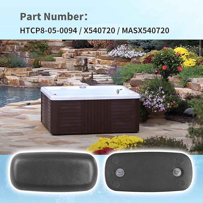 4 Pack Hot Tub Compatible with Master Spas Pillow - Image 6