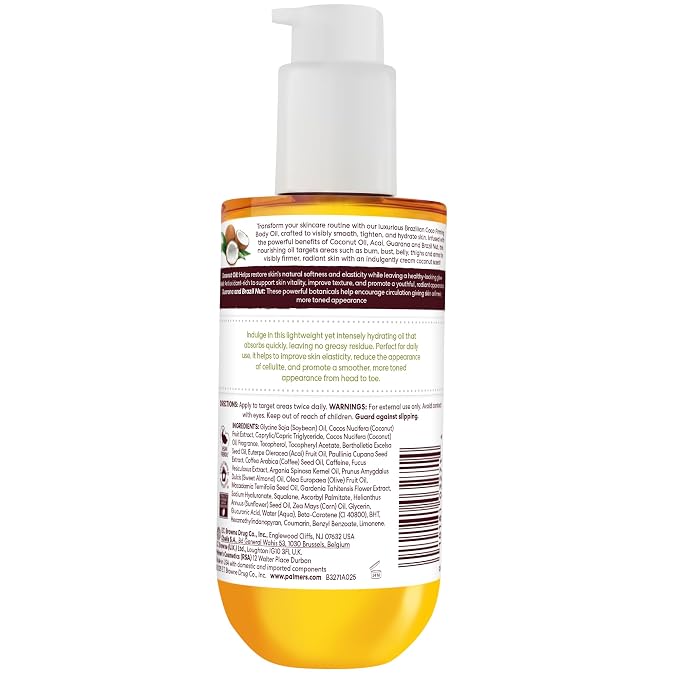 Palmer's Coconut Oil Formula Brazilian Coco Firming Body Oil - Image 9