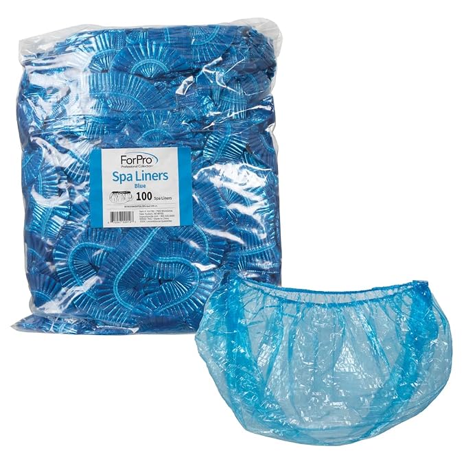 ForPro Professional Collection Spa Liners, Fit All Pedicure Spas, Disposable by ForProProfessionalCollection